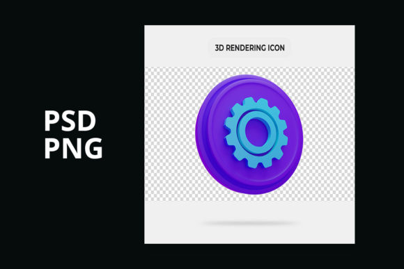 3D Setting Icon Creative Design: Elevating User Interfaces with Depth and Clarity