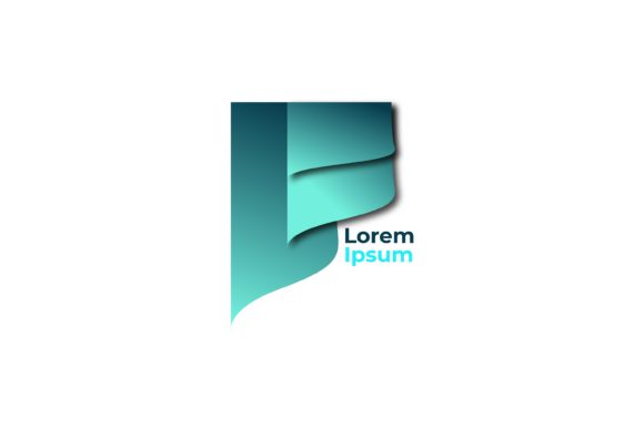 Business Logo Design Shape Gradient 3D