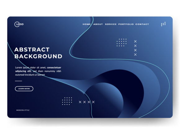 Dark Blue Abstract Background Dynamic: A Visual Anchor for Modern Digital Spaces