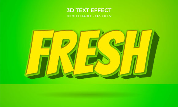 Editable 3D Text Effect for Professional Designs