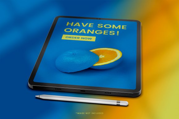 Editable Ipad Mockup with Background