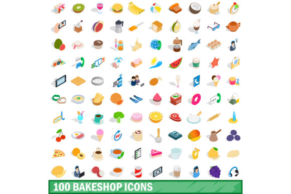 Evaluating the 100 Bakeshop Icons Set for Professional Design Projects