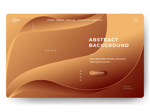 Gold Abstract Background Dynamic Texture: Elevating Digital Presence with Liquid 3D Depth