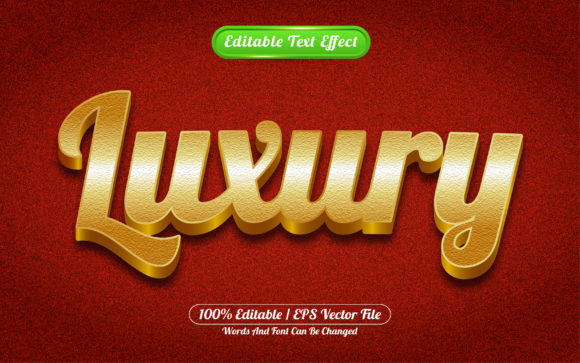 Luxury 3d Editable Text Effect Template: Elevate Your Brand Identity