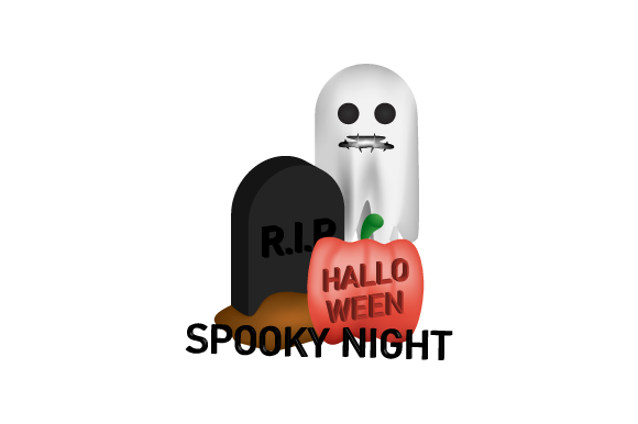 Unleashing the Magic of 3D Halloween Spooky Night Design Vector for Modern Creations