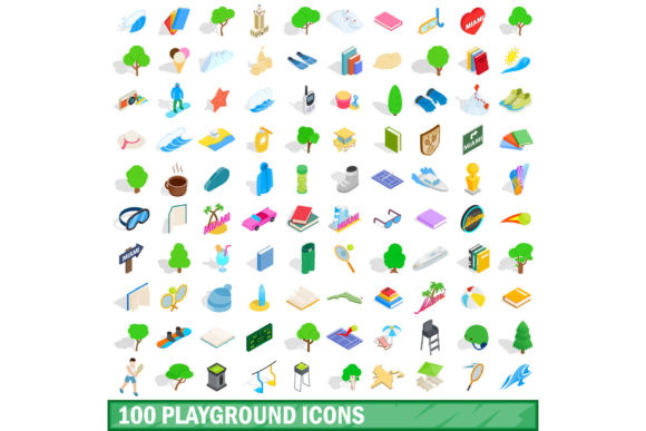 Unlocking Creativity with the 100 Playground Icons Set