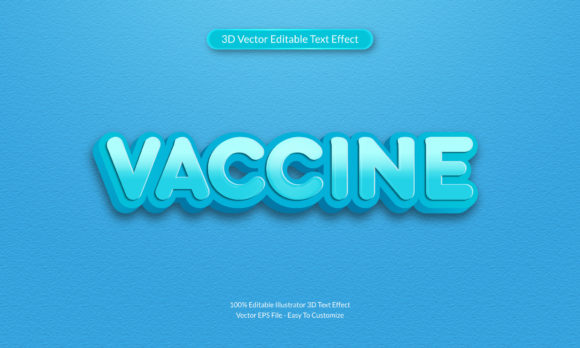 Vaccine 3D Editable Text Effect Design: A Comprehensive Guide for Creators